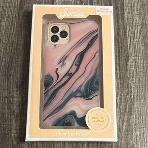 Sonix Marble Swirl Pink Black iPhone 11 Pro Case